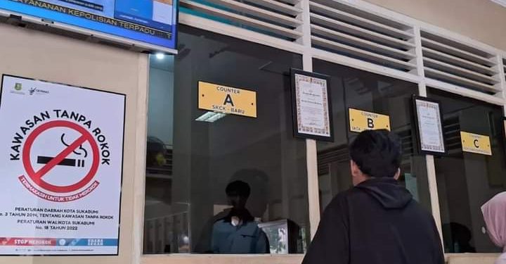 Penerbitan SKCK di Polres Sukabumi Kota di Awal Tahun 2024 Membludak