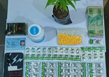 Seorang Warga Kadudampit Di Amankan Polisi, Diduga Terlibat Peredaran Obat Keras