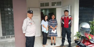 Polsek Lembursitu Berikan Rasa Aman dan Nyaman Bagi Jemaat Greja Getsmani