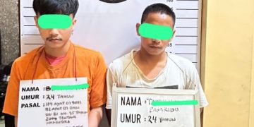 Dua Pemuda Pengedar Sabu Di Ringkus Polisi