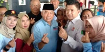Caleg DPRD Partai Gerindra Teddy Setiadi Gelar Konsolidasi Koordinator TPS