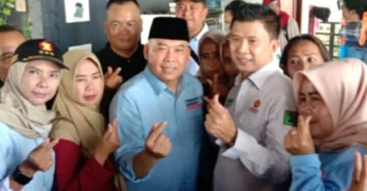 Caleg DPRD Partai Gerindra Teddy Setiadi Gelar Konsolidasi Koordinator TPS