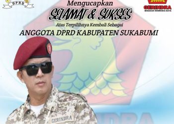 Pimpinan Redaksi Reaksinews.com Mengucapkan Selamat Dan Sukses Terpilihnya Kembali Sebagai Anggota DPRD Kabupaten Sukabumi