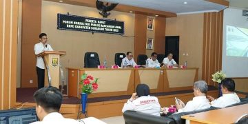 Forum Konsultasi Publik RKPD, SEKDA Jelaskan Perencanaan Pembangunan