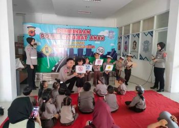 Kenalkan Sosok Polisi Sejak Dini, PSA di Sukabumi Bentuk Karakter Anak Yang Disiplin