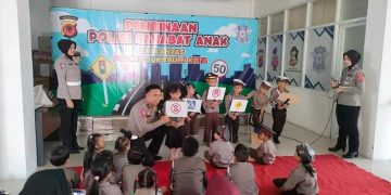 Kenalkan Sosok Polisi Sejak Dini, PSA di Sukabumi Bentuk Karakter Anak Yang Disiplin