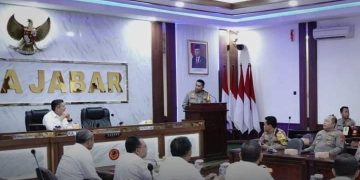 Wakapolda Jabar Menerima Kepala BNPT RI Dan Rombongan Kunker Ke Polda Jabar