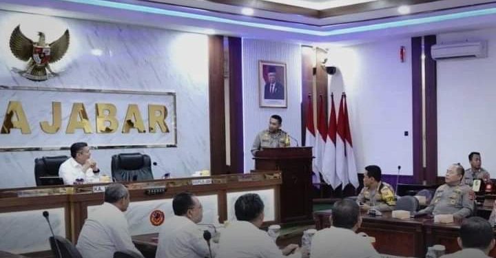 Wakapolda Jabar Menerima Kepala BNPT RI Dan Rombongan Kunker Ke Polda Jabar