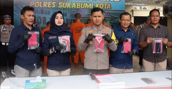 Polres Sukabumi Kota Ungkap Kasus Curanmor, Pencurian Kendaraan Bermotor
