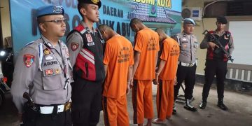 Tiga Pelaku Pengeroyokan Diamankan Sat Reskrim Polres Sukabumi Kota