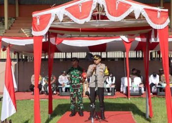 Hadiri Apel Siaga Pengawasan Pemilu 2024, Ini Kata Kapolres Sukabumi Kota