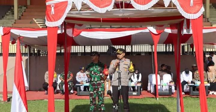 Hadiri Apel Siaga Pengawasan Pemilu 2024, Ini Kata Kapolres Sukabumi Kota