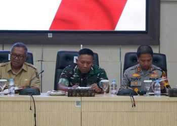 Rakor Kesiapan Pelaksanaan Pemilu Serentak 2024, Bupati Pastikan Pemilu Aman Dan Kondusif