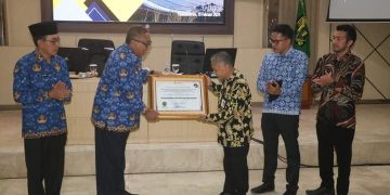 Rapat Dinas, Bupati Sukabumi H Marwan, Apresiasi Kinerja Seluruh Jajaran Wujudkan Pemilu 2024 Aman Dan Lancar