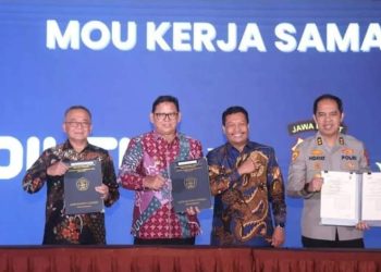 Wabup Tandatangani MoU Mitra Kerja Dengan LLDIKTI Wilayah IV, Bagun Harmonisasi Pengembangan Daerah