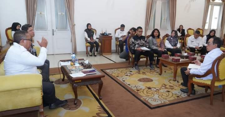 Bupati Sukabumi Terima Entry Meeting BPK RI Perwakilan Jawa Barat