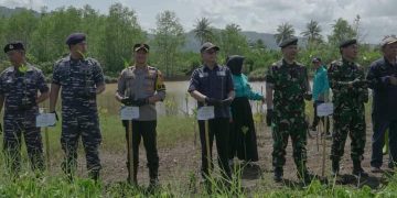 Tanami 5000 Pohon Magrove Di Pantai Palangpang Sukabumi, Jaga Biodeversity