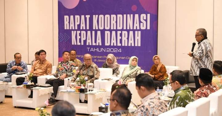 Rakor Kepala Daerah Se-Jawa Barat Bupati Sukabumi Sampaikan Rencana Pembangunan Strategis