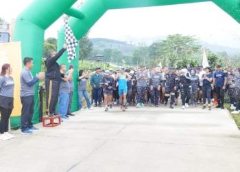 Mendongkrak Pariwisata Sukabumi, Bupati Apresiasi Fun Trail Run 2024 Goalpara Tea Park