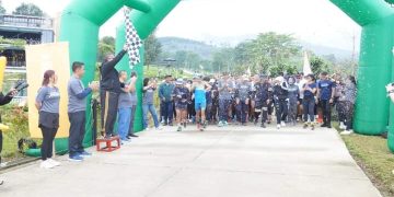 Mendongkrak Pariwisata Sukabumi, Bupati Apresiasi Fun Trail Run 2024 Goalpara Tea Park