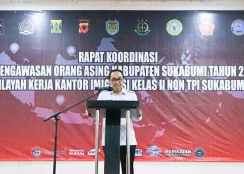 Tingkatkan Pengawasan Orang Asing Di Kab Sukabumi, Sekda Perlu Langkah Strategis Dan Preventif