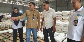 Monitoring Stok Beras Di Gudang Bulog, Ketersediaan Untuk Kab Sukabumi Masih Stabil