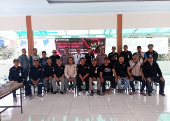 Panwaslucam Warungkiara Bersinergi Bersama Forkopimcam Berikan Pembinaan Terhadap Aparatur Pengawas Pemilu