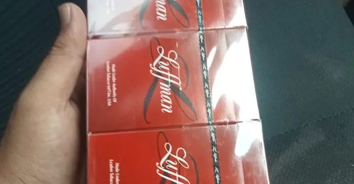 Beredar Deras Di Tanjab Barat, Rokok Ilegal Bermerek Luffman