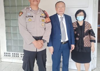 Pengamanan Gereja Rutin Polsek Lembursitu, Untuk Berikan Rasa Aman Dan Nyaman Bagi Jemaat