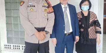 Pengamanan Gereja Rutin Polsek Lembursitu, Untuk Berikan Rasa Aman Dan Nyaman Bagi Jemaat