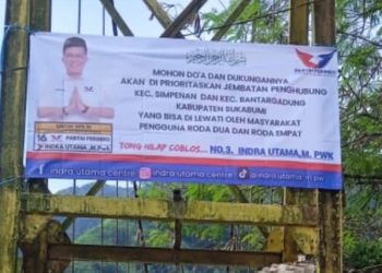 Aksi Nyata Caleg Perindo Indra Utama Ajak Warga Sukabumi Ganti Warna Sarana Umum Kusam 5-10 Tahun Dibiarkan
