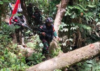 Sempat Hilang Kontak, Satgas Yonif 310/KK Lakukan Patroli Patok Perbatasan Selama 3 Hari 3 Malam