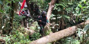 Sempat Hilang Kontak, Satgas Yonif 310/KK Lakukan Patroli Patok Perbatasan Selama 3 Hari 3 Malam