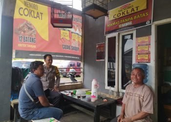 Selalu Aktif Jaga Silaturahmi, Bhabinkamtibmas Sambangi Warga Binaan