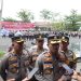 AKBP Siswantoro Pimpin Apel Pergeseran Pasukan BKO Polda Jatim Dalam Pengamanan TPS Pemilu Di Kabupaten Sampang