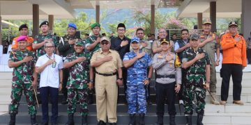 Ratusan Personil Polres Sukabumi, Diberangkatkan Menuju TPS, Pemilu 2024