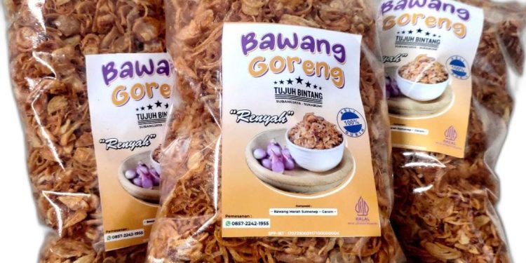 Berawal Bermodal kan 50 Ribu Kini Bawang Goreng Tujuh Bintang Sukabumi Beromset Puluhan Juta