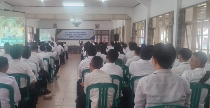 BKPSDM Kabupaten Sukabumi Gelar Pembekalan Kepada 750 Calon PPPK Formasi Tahun 2023
