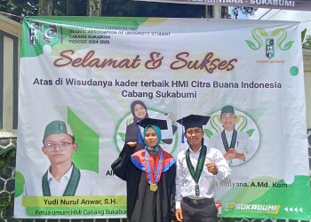 Dua Aktivis Himpunan Mahasiswa Islam diwisuda di Institut Citra Buana Indonesia