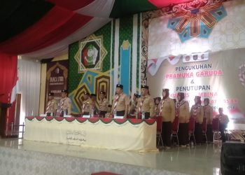 Penutupan Kursus Pembina Pramuka Mahir Tingkat Dasar (KMD) Pondok Modern Assalam Tahun 2024