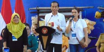 Presiden Jokowi Berikan Motivasi Kepada Ribuan Nasabah PNM Mekar