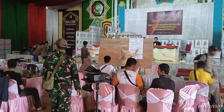 185 TPS Di Warungkiara Tuntas Mengikuti Pleno Terbuka