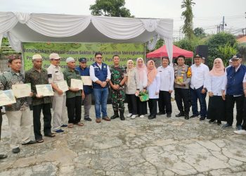 Dandim 0607/Kota Sukabumi Hadiri Kegiatan Gerakan Nasional Ketahanan Pangan Berkelanjutan Tahun 2024 Tingkat Kota Sukabumi