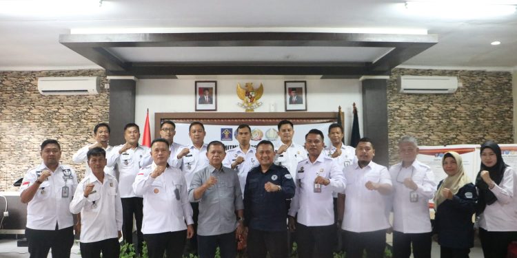 Wujudkan Lapas Bersih Dari Narkoba, Lapas Kelas II Warungkiara Gaet BNNK Sukabumi