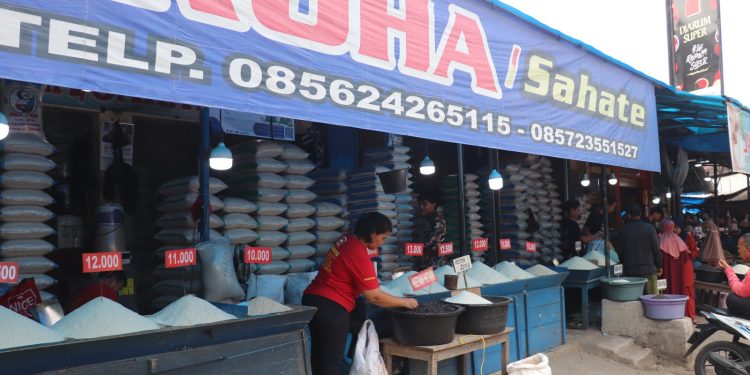 Harga Beras di Sukabumi Terpantau Mulai Turun Dikisaran Rp. 500-1000 per KG