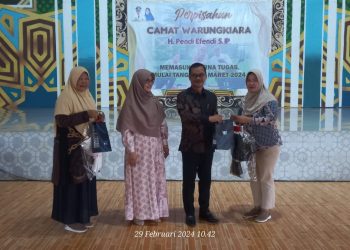 Camat Warungkiara Hari Ini Resmi Purna Tugas