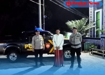 TRANSIT (Tarawih Antar Masigit) Kapolsek Lembursitu Di Mesjid Jami AL – Munawariah