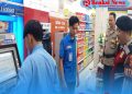 Cegah Kejahatan Perbankkan Saat Patroli Siang Polisi kontrol BANK BRI Dan ATM
