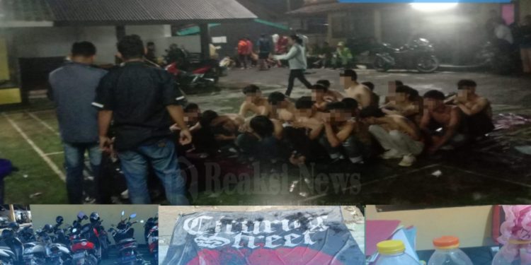 Polisi Berhasil Amankan Puluhan Remaja Yang Tergabung Dalam “Sukabumi Team”