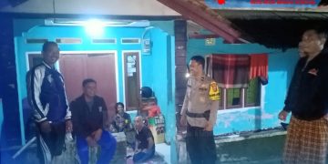 Bhabinkamtibmas Polsek Lembursitu Sambangi Warga dan Berikan Himbauan Kamtibmas